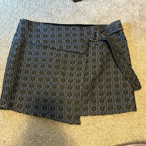 Free People metallic skirt